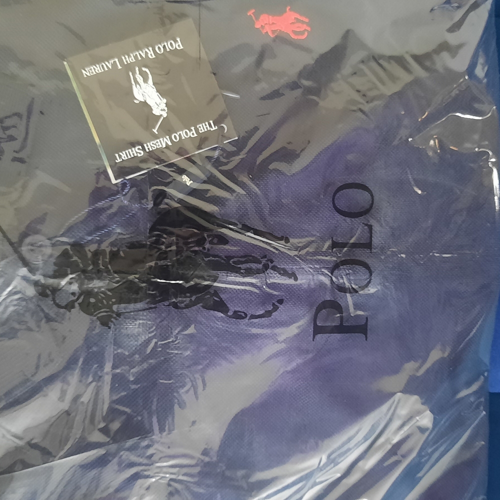 Polo Ralph Lauren Purple Mesh Shirt